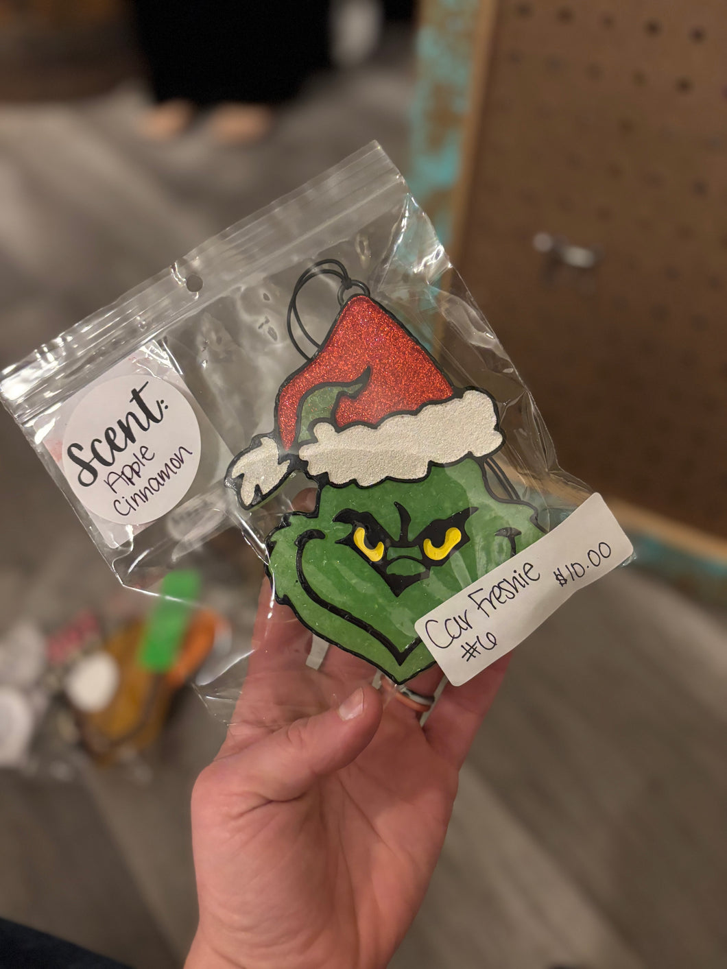 Booth #6 Grinch Red- Apple Cinnamon