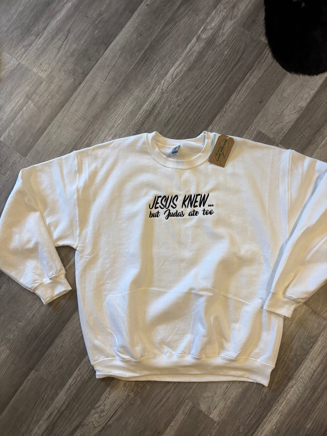 Booth #4 Jesus Knew Crew XL