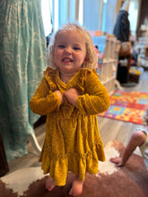 Load image into Gallery viewer, Mustard Kids Dress
