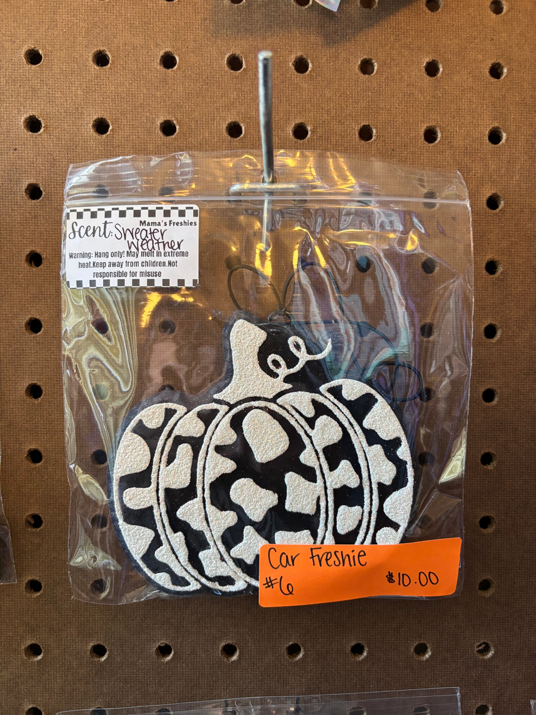 Booth #6 Sweater Weather- Pumpkin Freshie