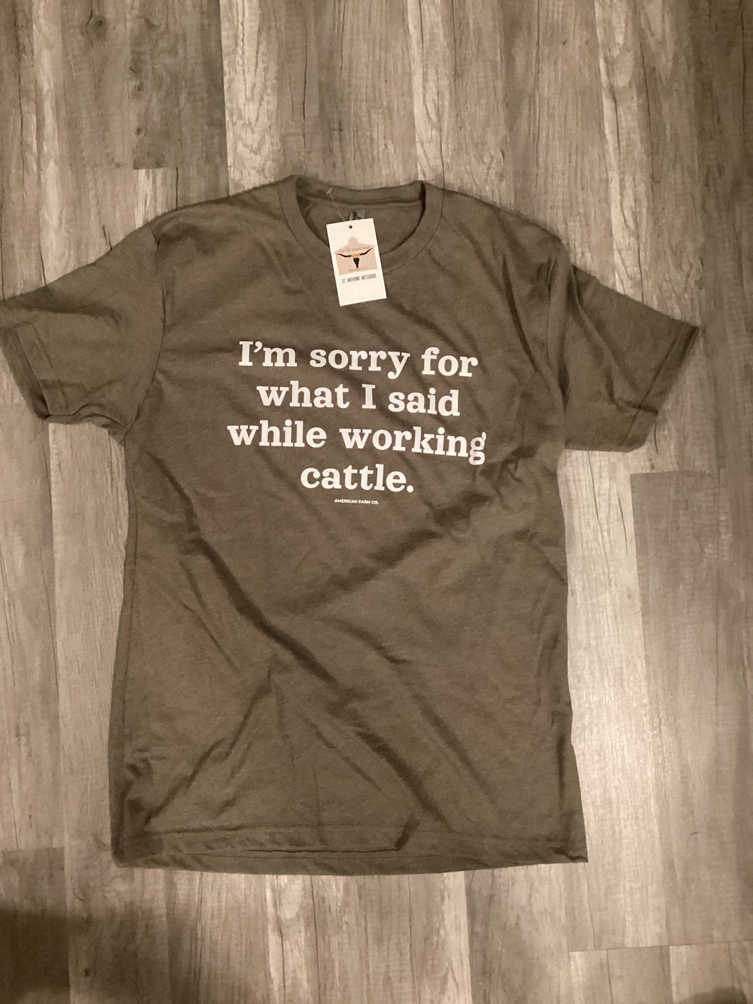 Working Cattle Tee