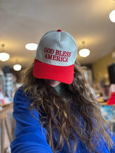 Load image into Gallery viewer, God Bless America Truck Hat
