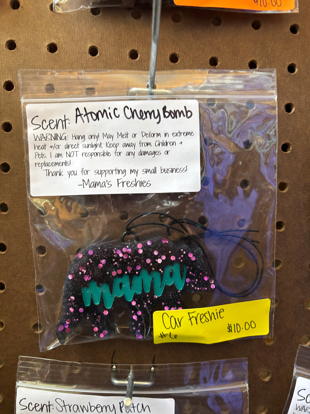 Booth #6 Atomic Cherry Bomb- Mama Bear Freshie