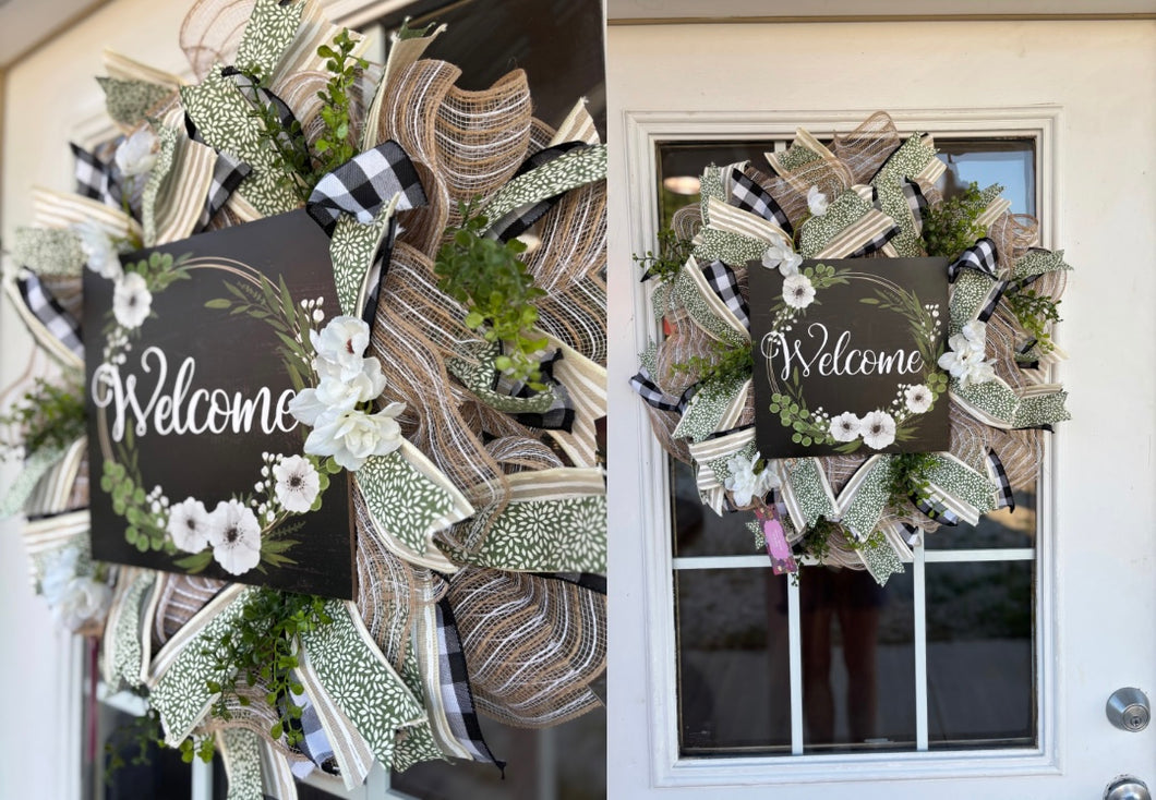Booth #2 Welcome Wreath