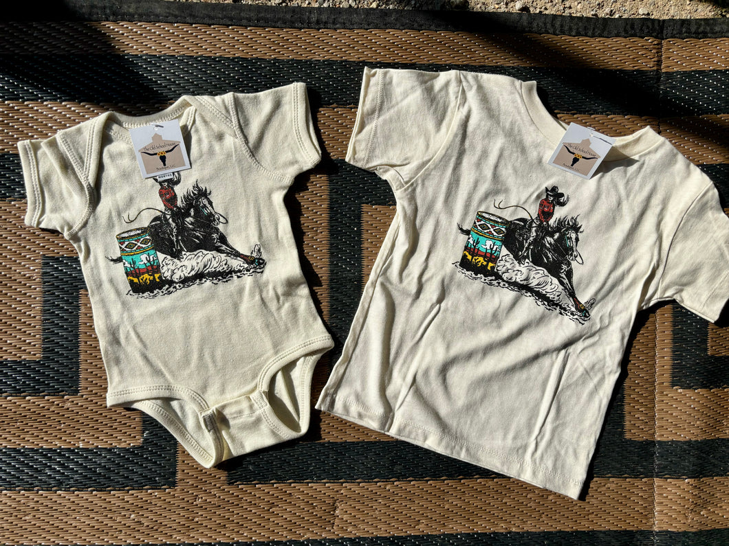 Barrel Racer Kids Tee