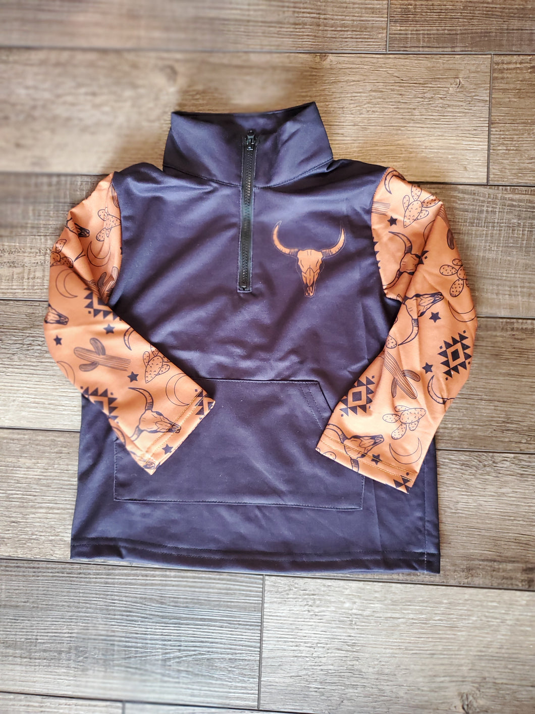 Bull Skull Pullover