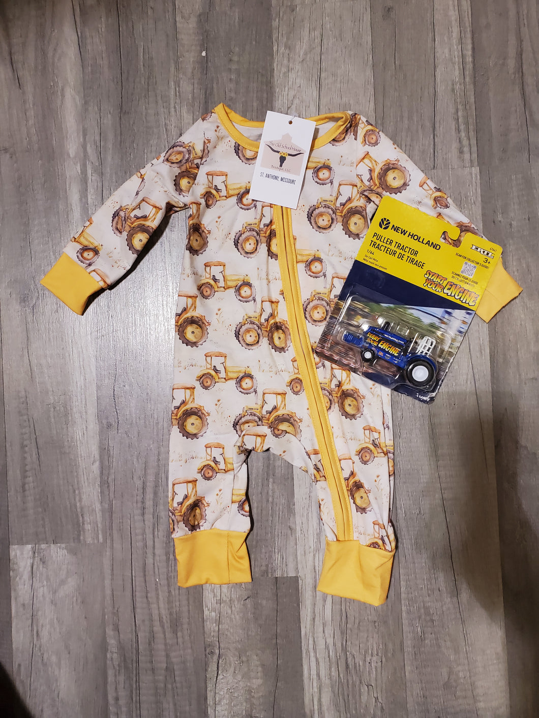 Yellow Tractor Sleeper