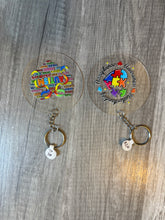 Load image into Gallery viewer, Booth #5 Acrylic Key Ring Small
