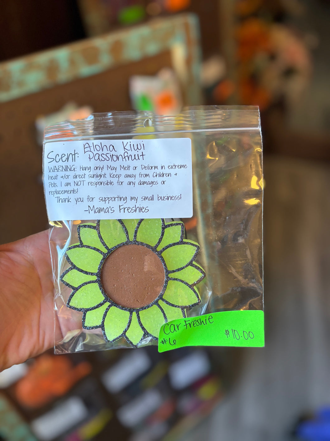 Booth #6 Aloha Kiwi Passionfruit- Sunflower Freshie