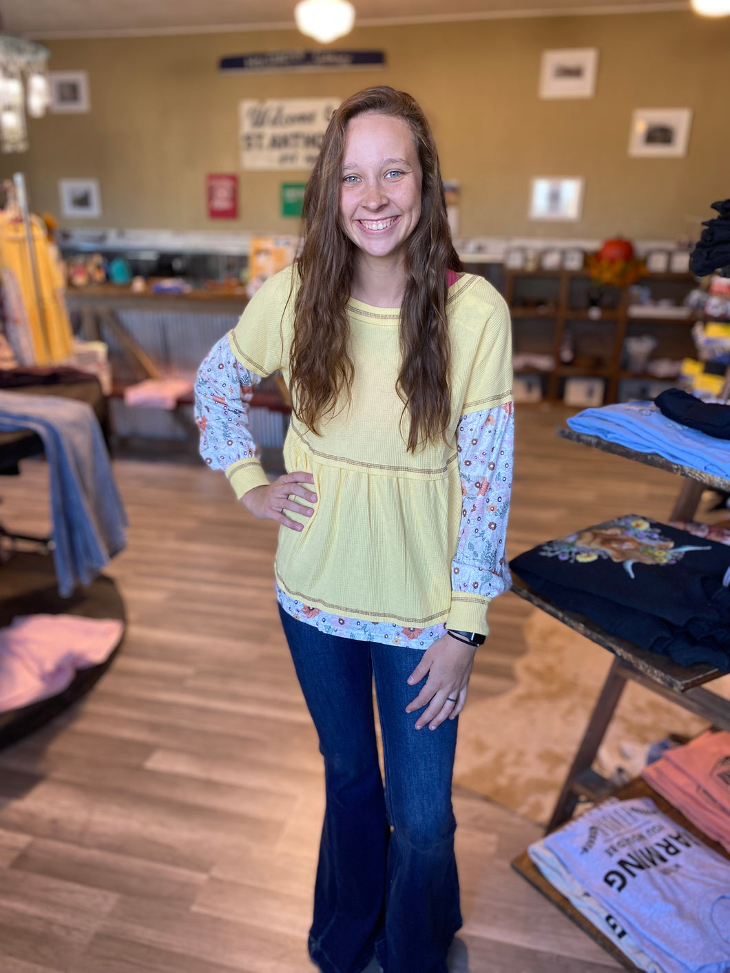 Yellow Blouse
