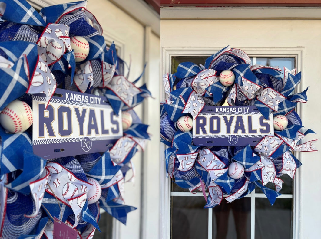 Booth #2 Royals Wreath