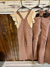 Load image into Gallery viewer, Kids Floral Overalls
