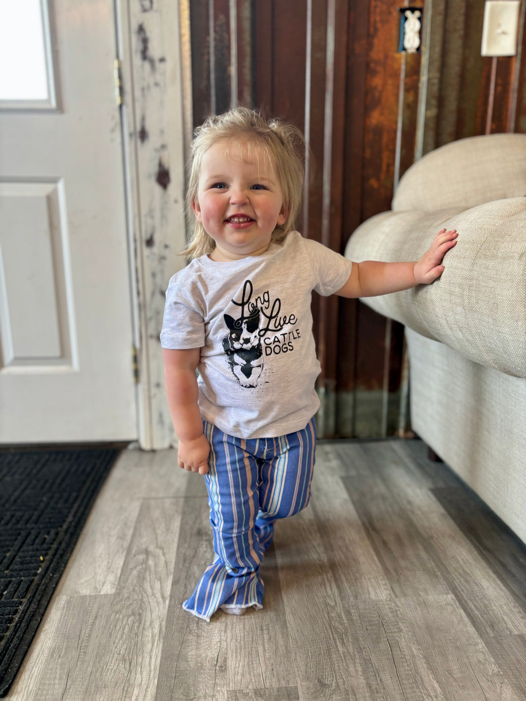 Stripe Bell Bottoms