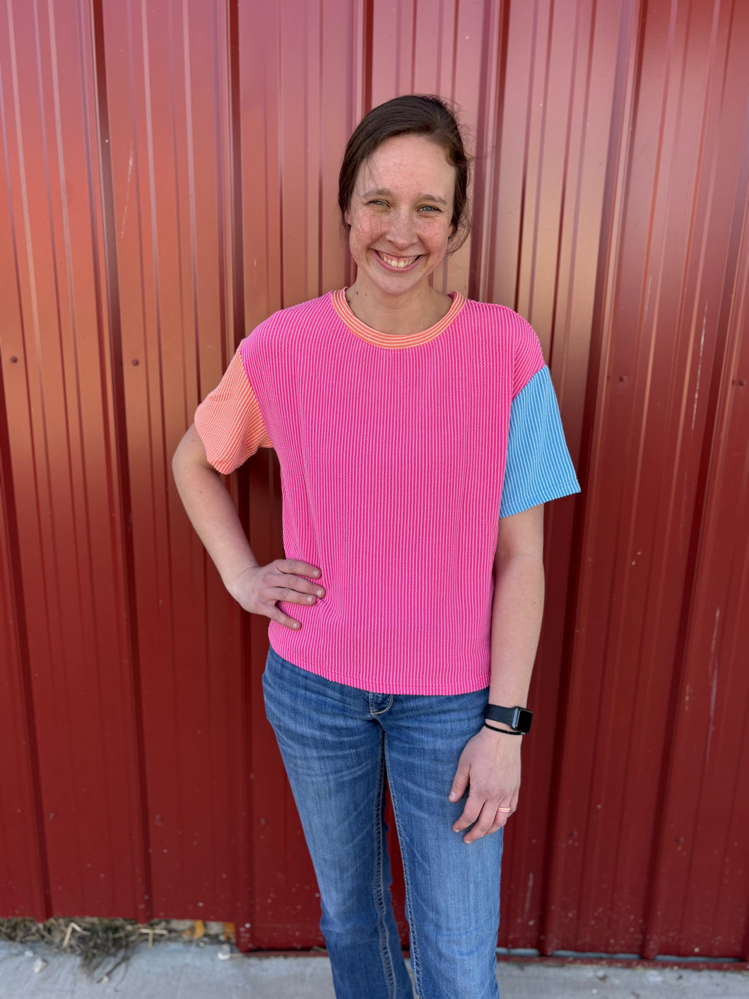 Summer Colorblock Top