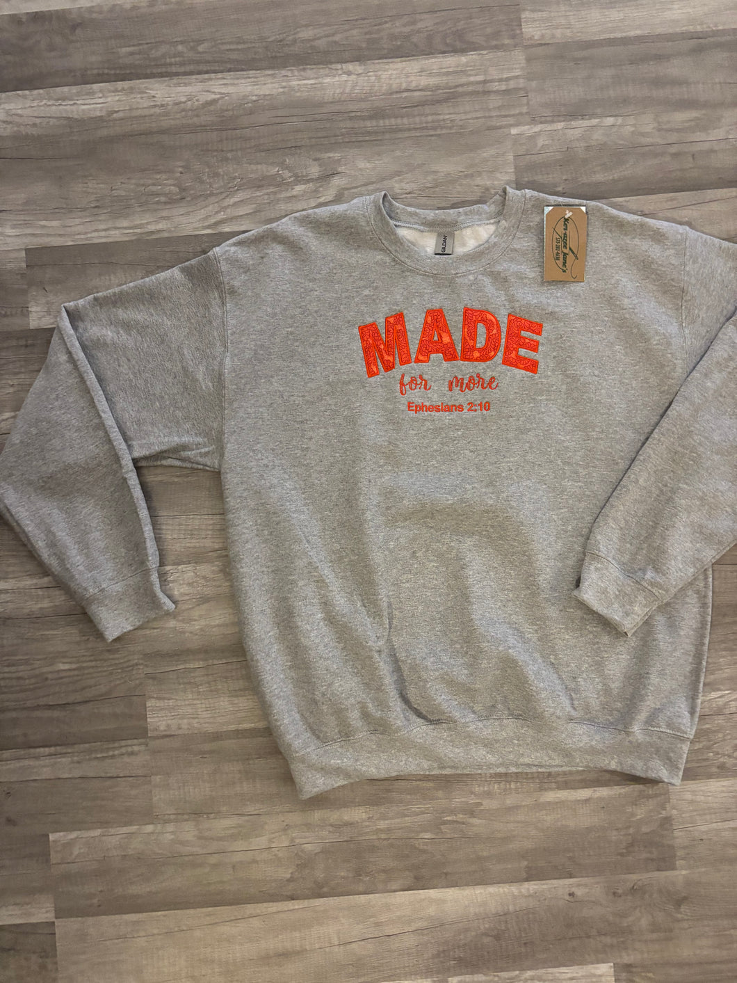 Booth #4 Made for More Crew Large