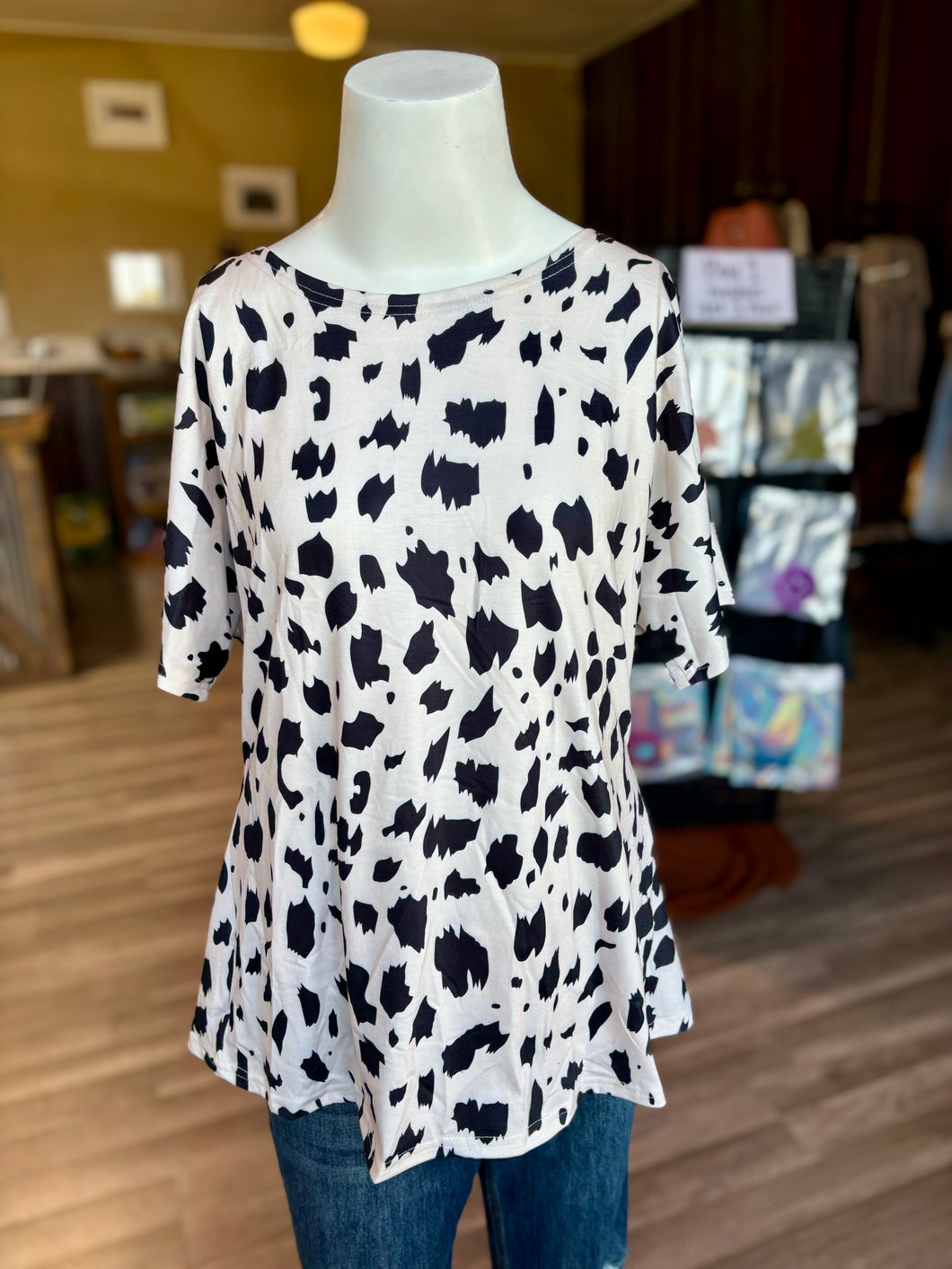 Cut Out Cheetah Top