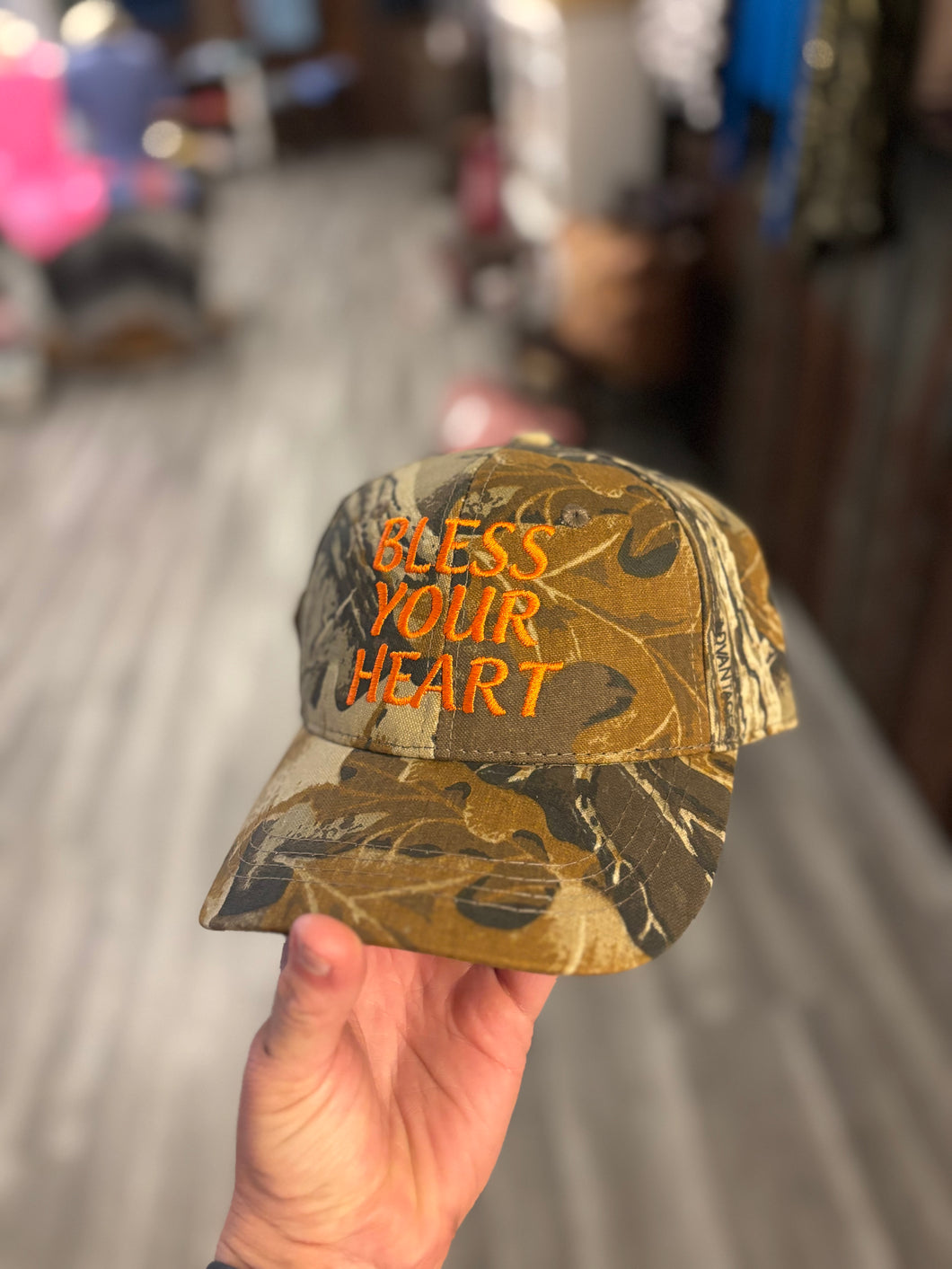 Booth #4 Bless your Heart Hat