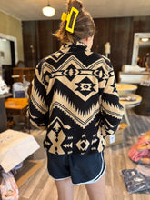 Load image into Gallery viewer, Black Western Quarter Zip
