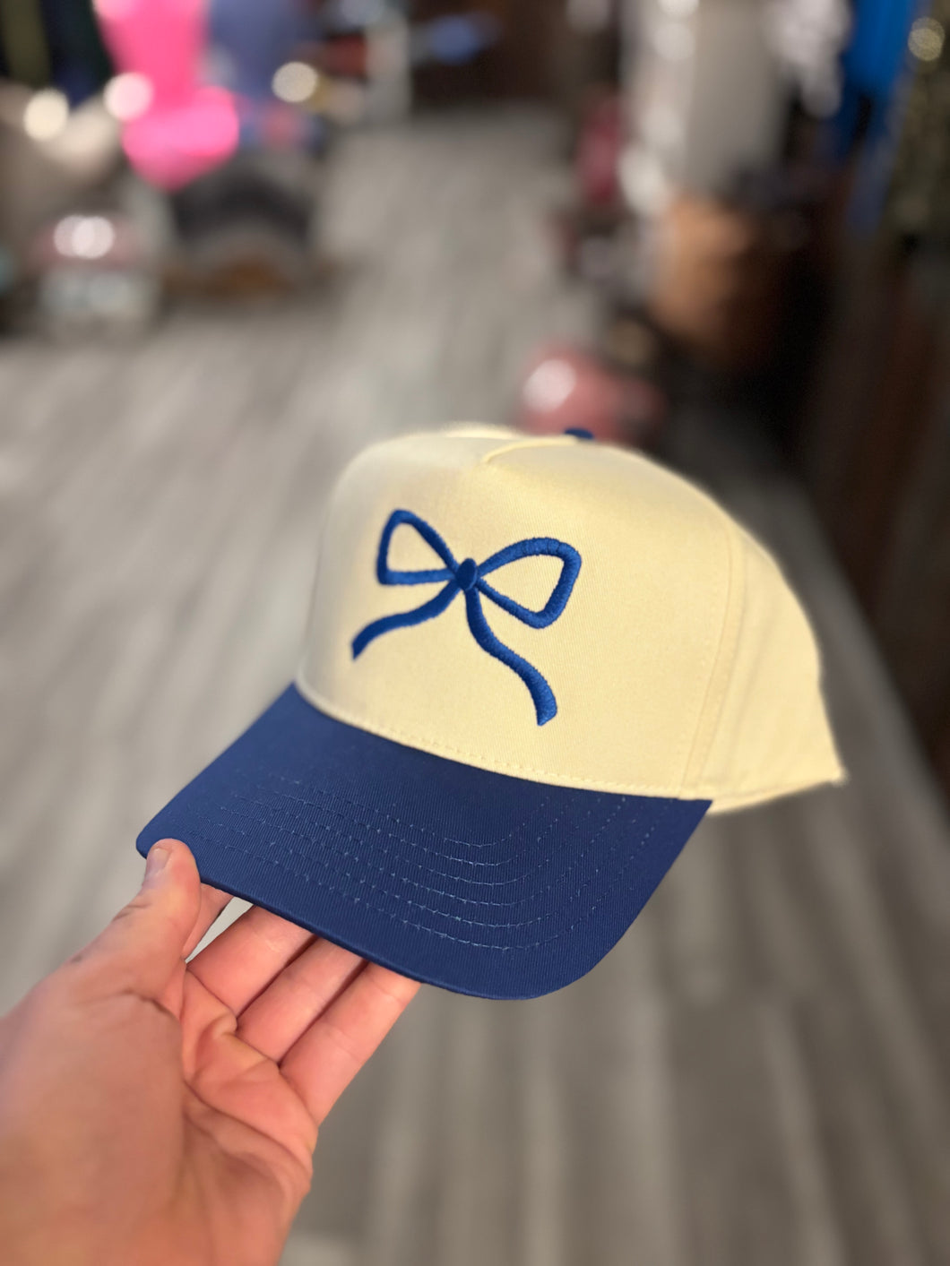 Booth #4 Blue Ribbon Hat