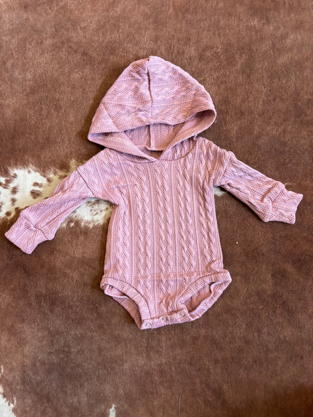 Cable Knit Onesie