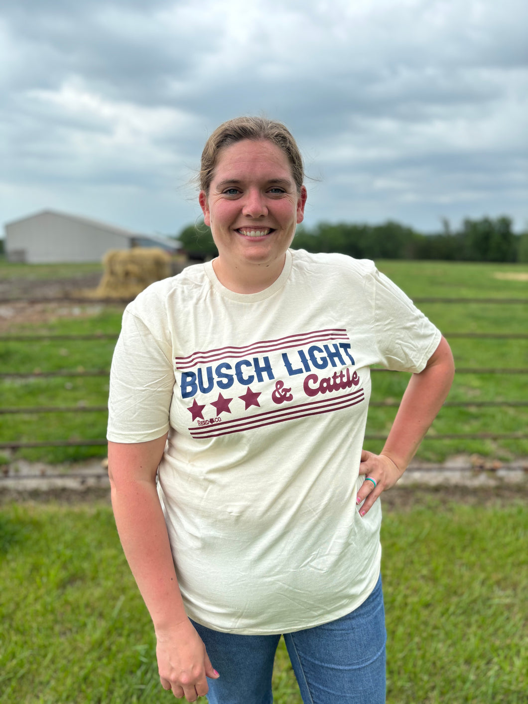 Beer & Cattle Tee