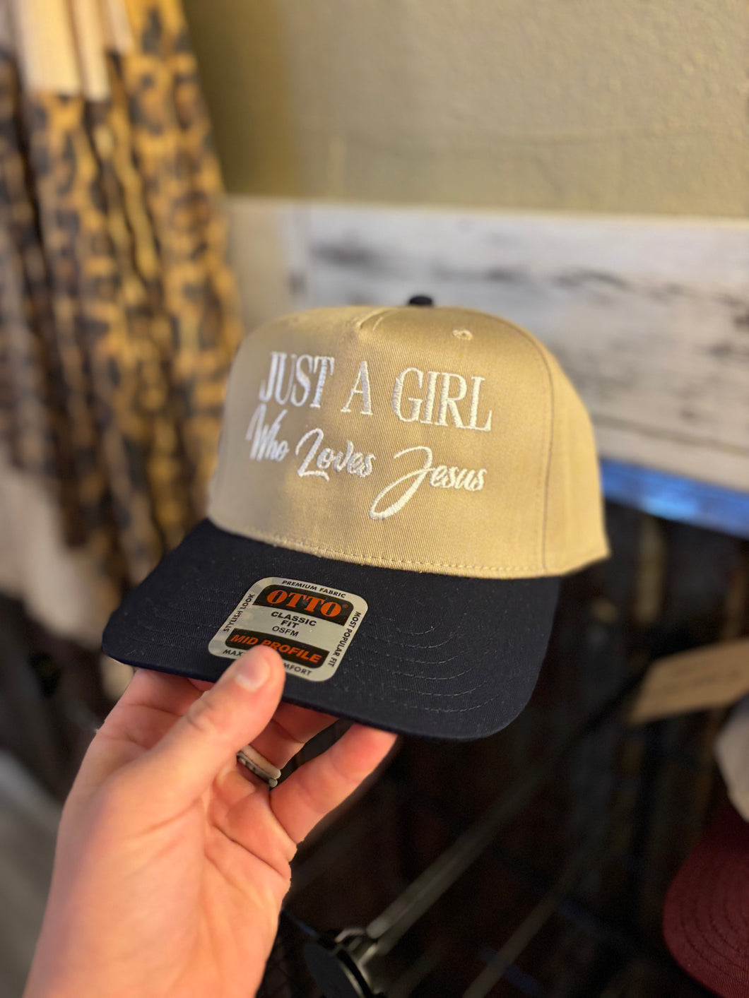Booth #4 Just A Girl Hat