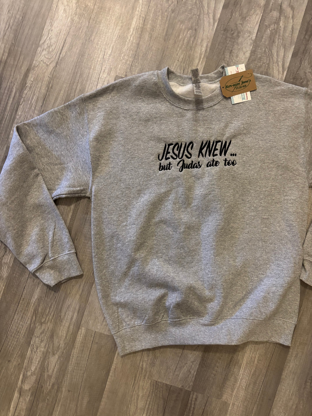Booth #4 Jesus Knew Crew Medium