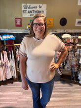 Load image into Gallery viewer, Leopard Patchwork Top
