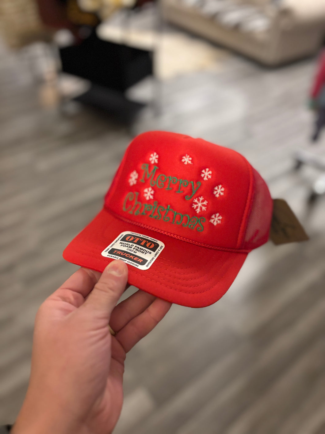 Booth #4 Merry Christmas Hat