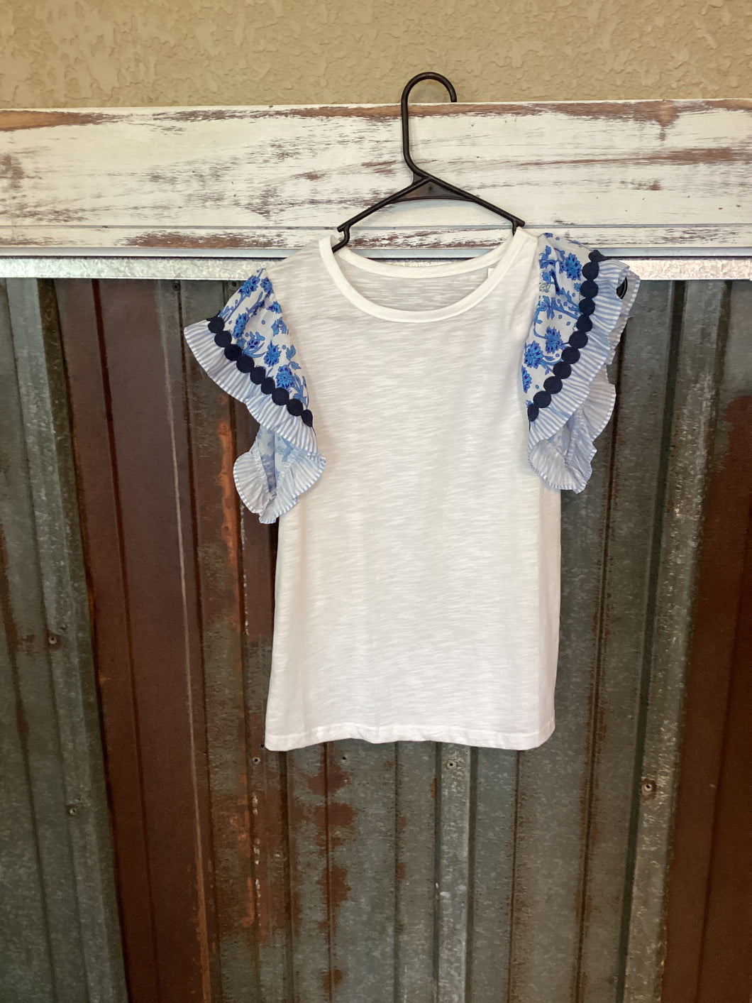 Flutter Sleeve Blouse