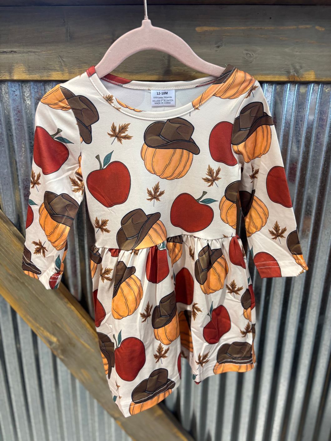 Howdy Pumpkin Dress