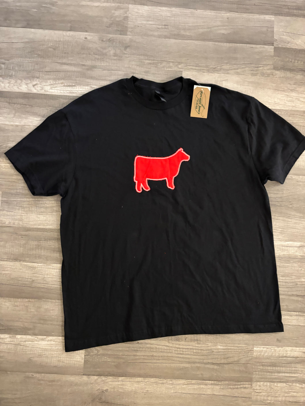 Booth #4 Cow Tee 2XL