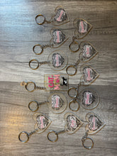 Load image into Gallery viewer, Booth #5 Acrylic Key Ring Small
