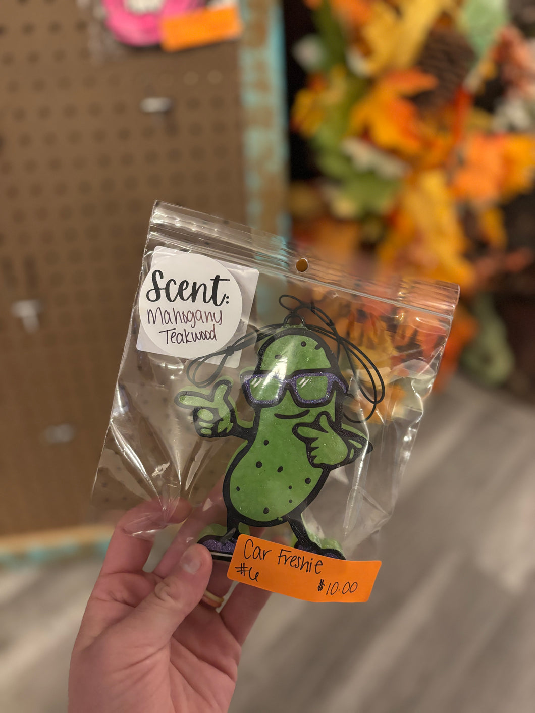 Booth #6 Mahogany Teakwood-Pickle