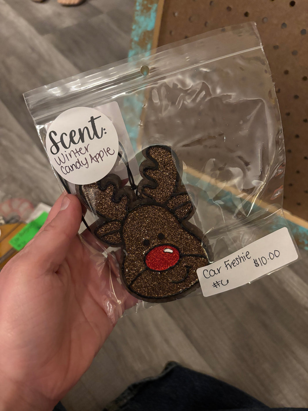 Booth #6 Reindeer-Winter Candy Apple