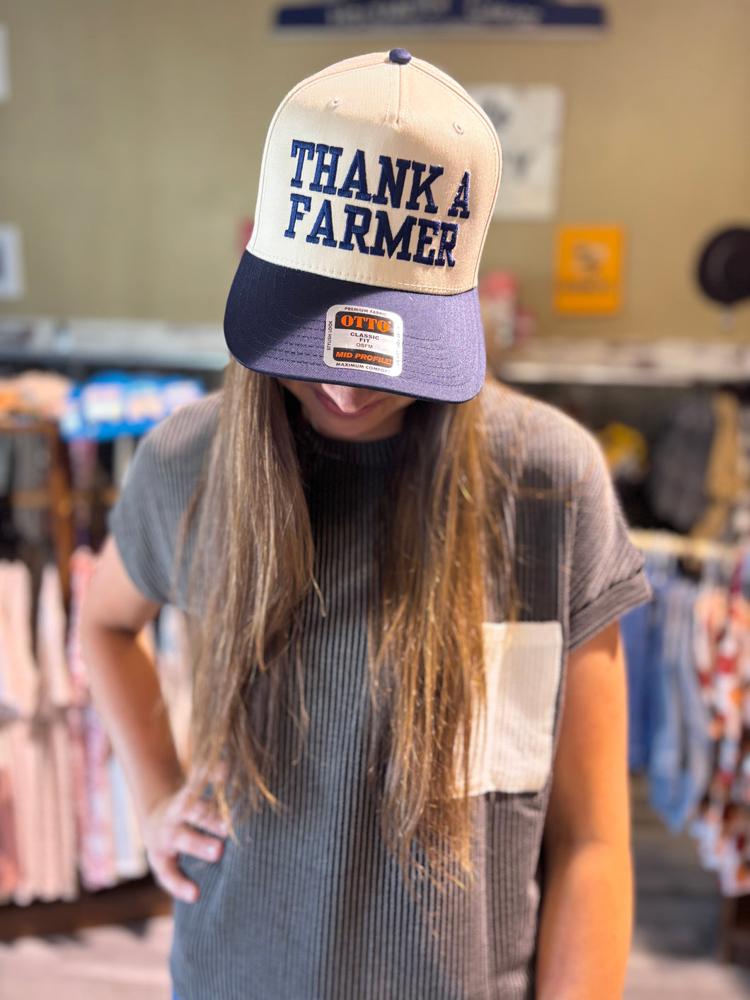 Thank A Farmer Trucker Hat