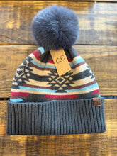 Load image into Gallery viewer, CC Stocking Hat- Adult Pom-Pom
