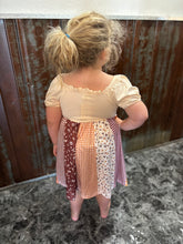 Load image into Gallery viewer, Cream Multi Kids Dress
