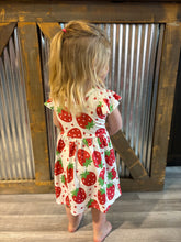 Load image into Gallery viewer, Strawberry Kids Dress
