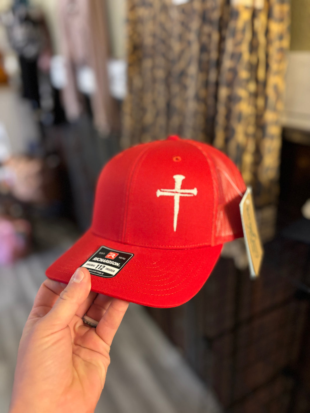 Booth #4 Red Cross Hat