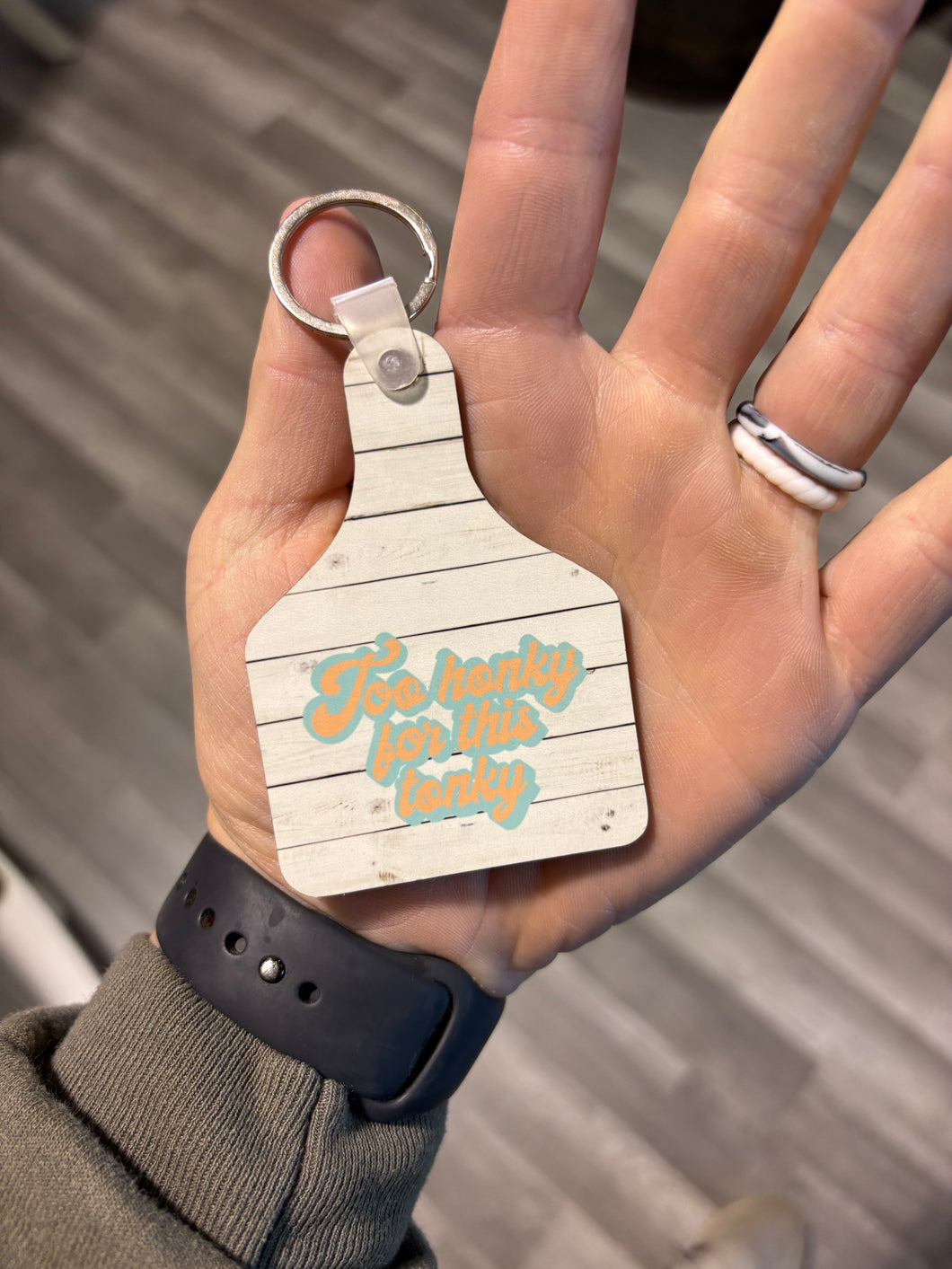 Ear Tag Keychains