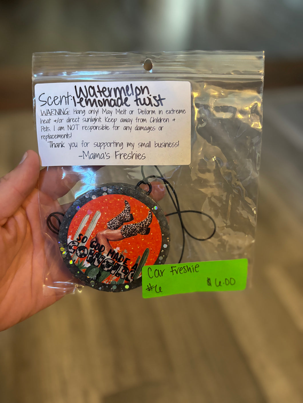 Booth #6 Watermelon Lemonade Twist- Cowgirl Freshie