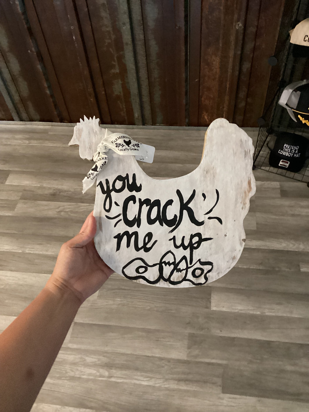 Booth #3 Crack Me Up Sign