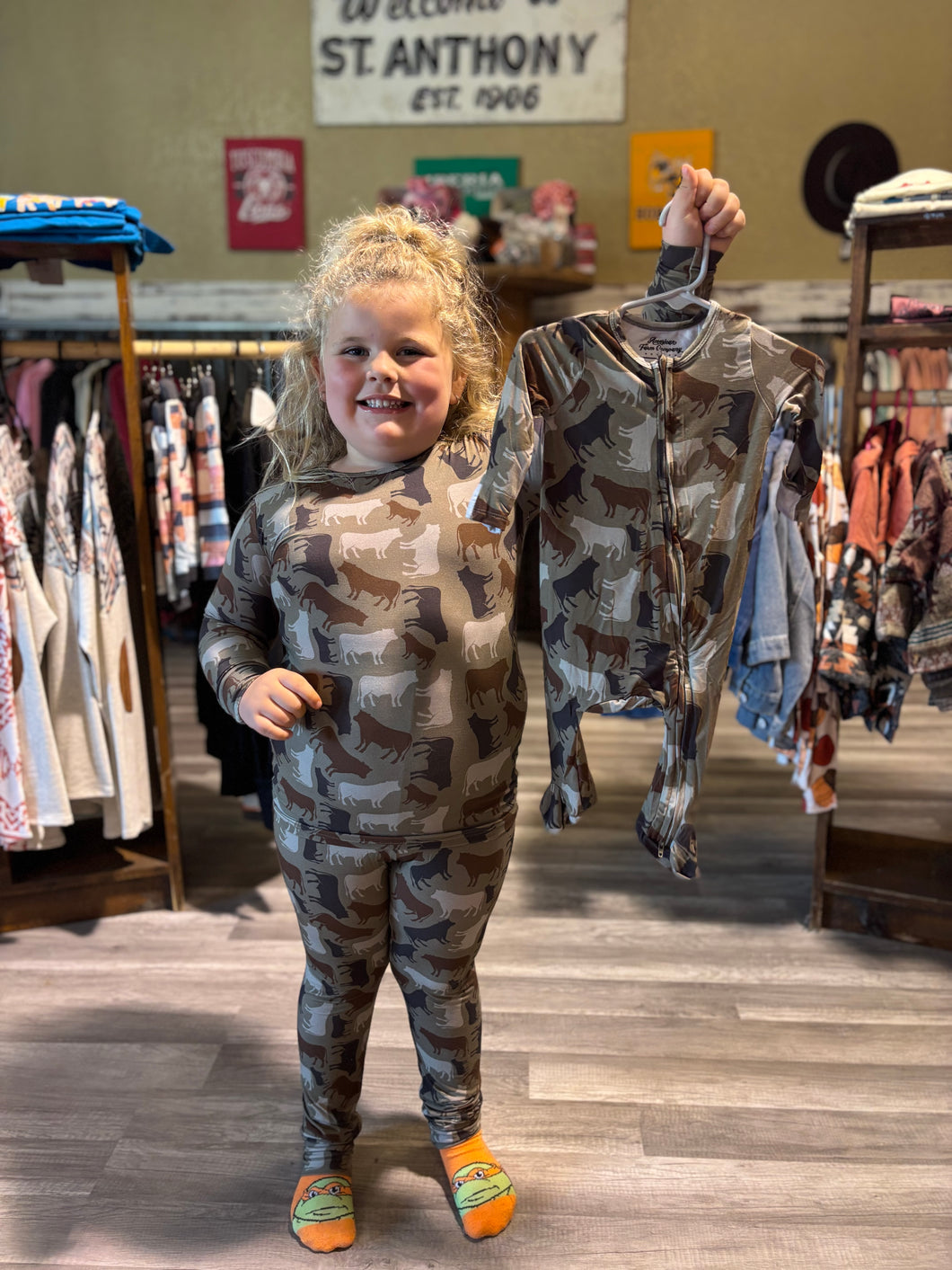 Cow Camo Jammies