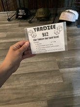 Load image into Gallery viewer, Booth #3 Yardzee
