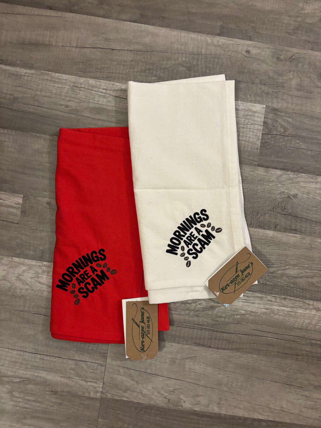 Booth #4 Scam Dish Towels