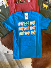 Load image into Gallery viewer, Pigs on Repeat Tee
