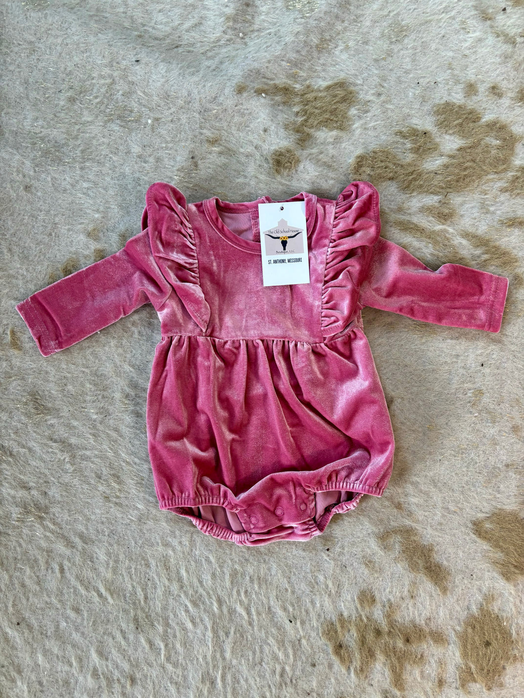 Velvet Bubble Romper