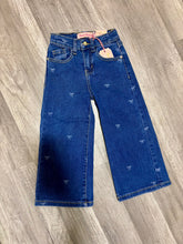 Load image into Gallery viewer, Wide Leg Bow Jeans
