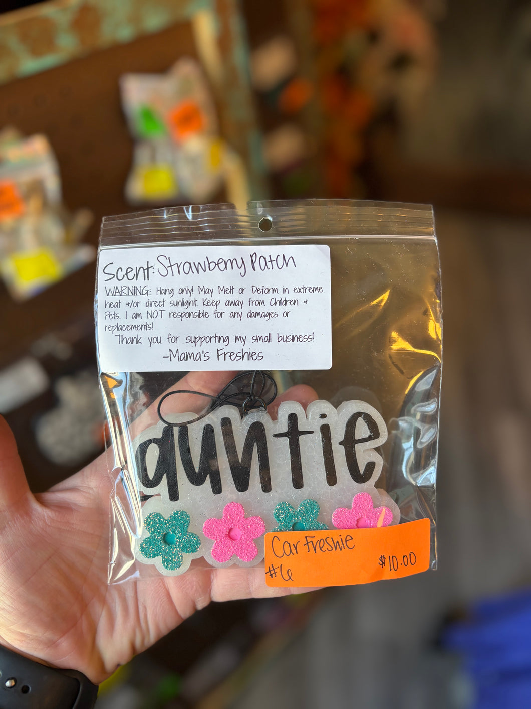 Booth #6 Strawberry Patch- Auntie Freshie